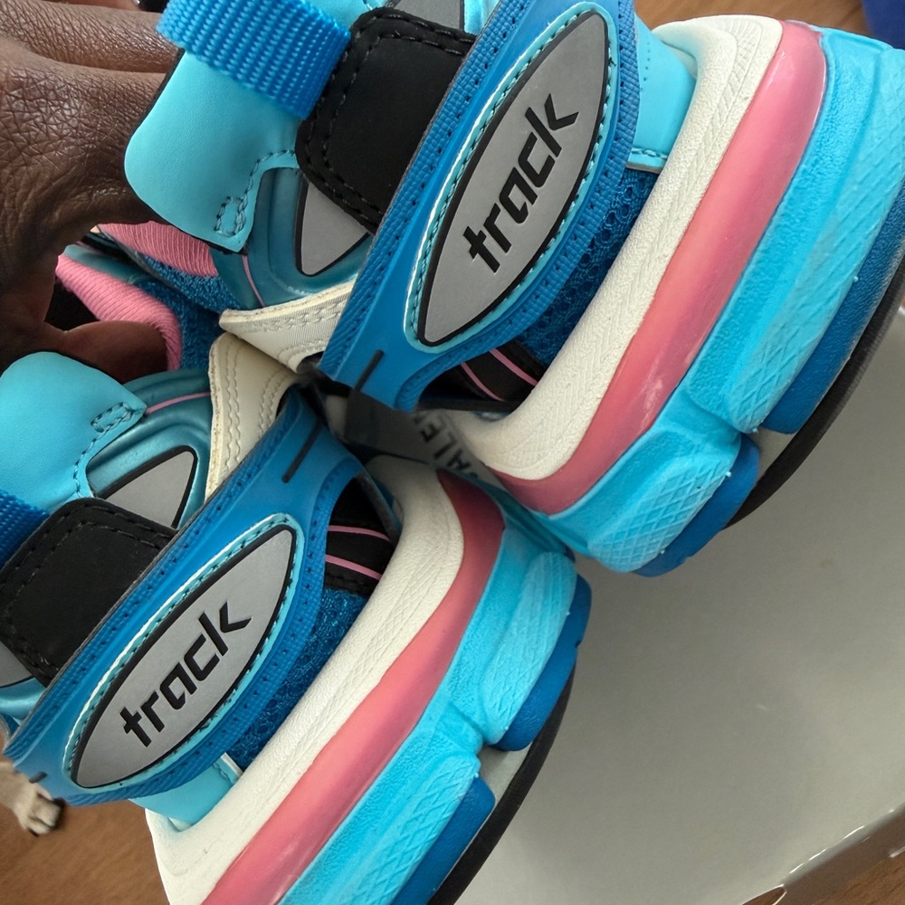 Balenciaga Multicolor Track Sneakers - Picture 8 of 11